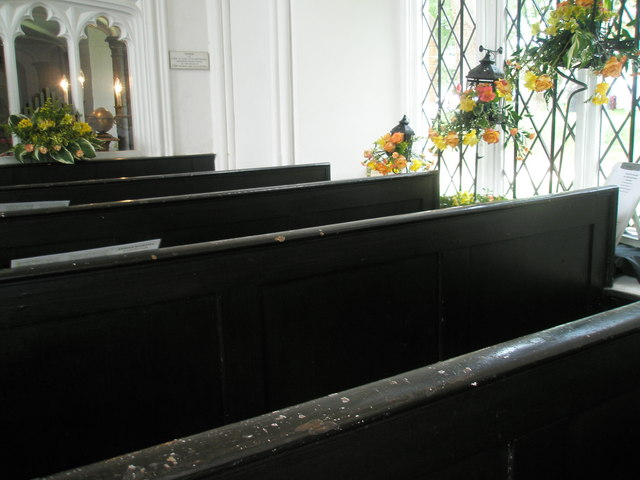 Chapel, Stansted Park- pews