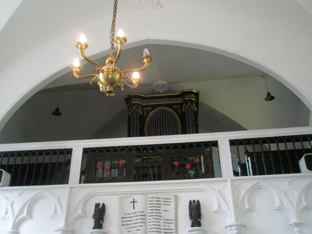 Chapel, Stansted Park- organ