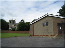 SE7806 : All Saints' church, Belton and Church Hall by Jonathan Thacker