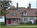 Cottages by Binsted Church