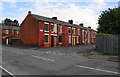 Boarded-up terraces