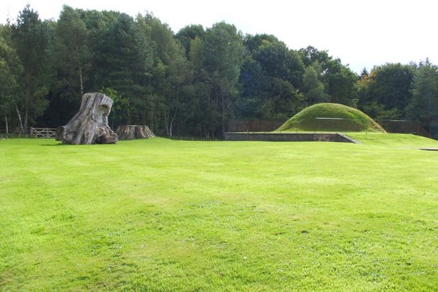 Chatelherault: the viewing mound