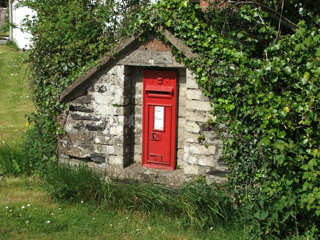 Victorian Letterbox in Lifton, Devon