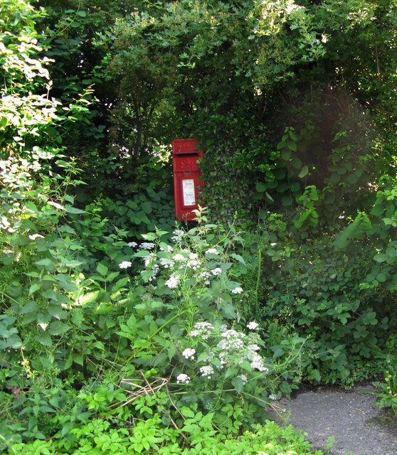 The hidden Post Box at St Martins Moor