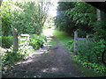 Entrance to a garden