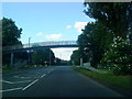 Footbridge over Bye Pass Road