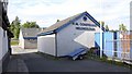 HQ of Helensburgh Coastguard on the dockside  at Rhu