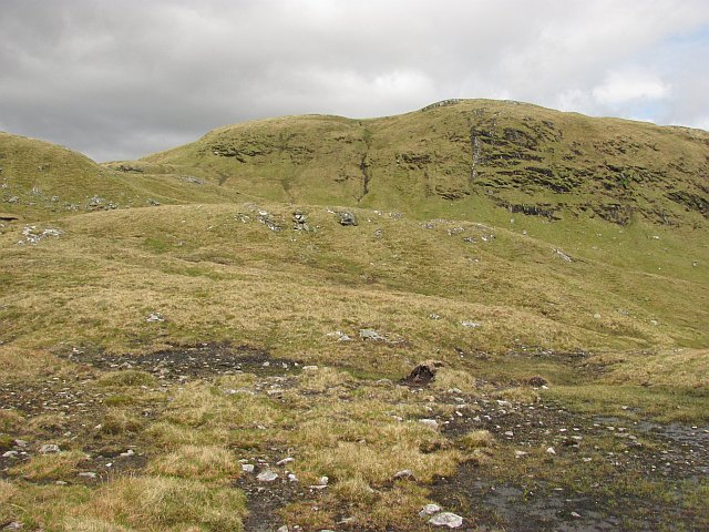 Steep ground, east of Sgiath Chùil