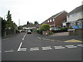 Looking from Corbett Road into Alexander Close