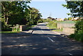 Field Lane (Tabular Hills Walk) crosses Burniston Beck, Cow Wath Bridge