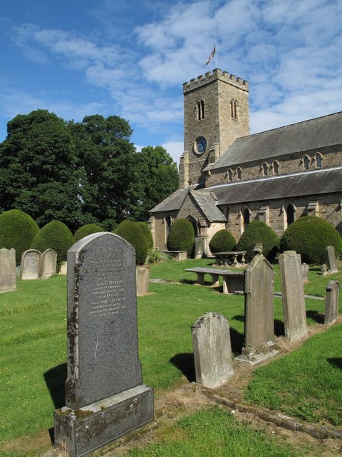 Church and Churchyard, Wolsingham