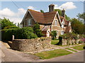 ST7116 : Stalbridge Weston: attractive cottages by Chris Downer