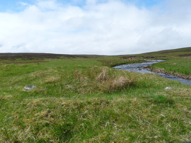 Site of a shieling by Dunbeath Water