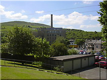 SD8122 : Ilex Mill, Bacup Road by Robert Wade