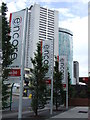 Flags outside the Ramada Encore, Birmingham