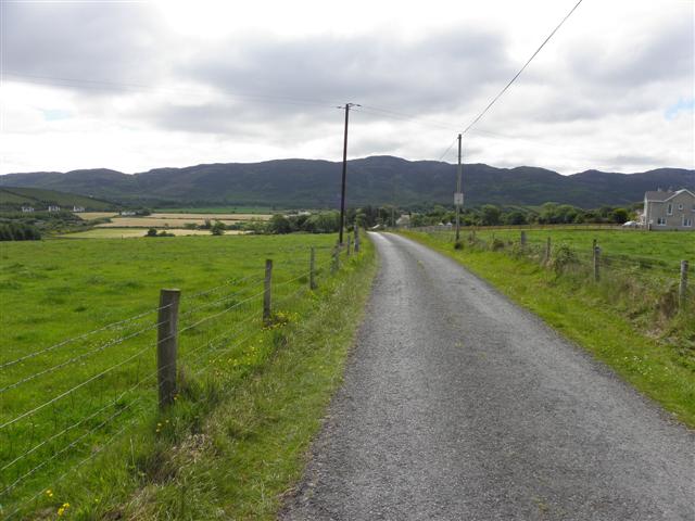 Road at the Long Moor