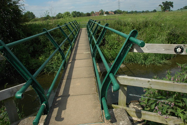 Footbridge over the River Arrow
