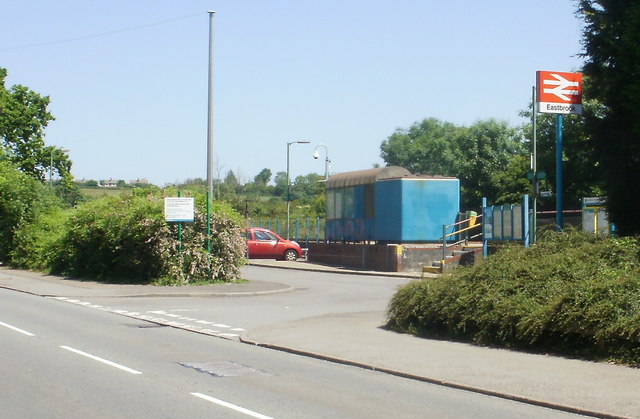Entrance to Eastbrook railway station