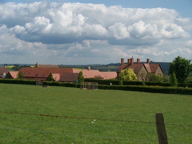 Farm and barns
