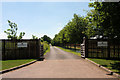 Entrance to the Mertoun Paddocks