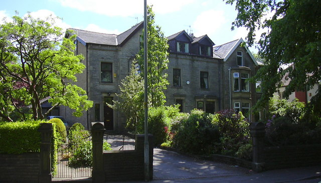 Victorian Houses, Queen's Park Road, Burnley