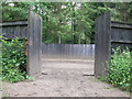 Lunging ring at Burningfold Manor Stud