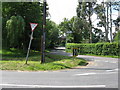 Chiddingfold Road climbing away from Loxley Bridge