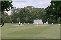 SU9678 : Cricket match, Upper Club by Derek Harper