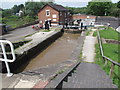 SJ5759 : Bunbury Locks on the Shropshire Union Canal by Andy Parrett