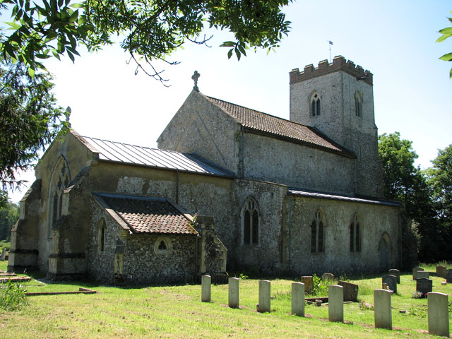 St Andrew's church in Little Massingham