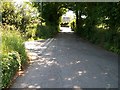 Minor road junction on Allt Salem