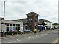 Library and shops, Keswick