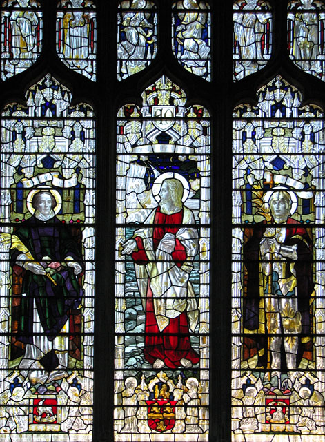 St Margaret's church in Kings Lynn - stained glass