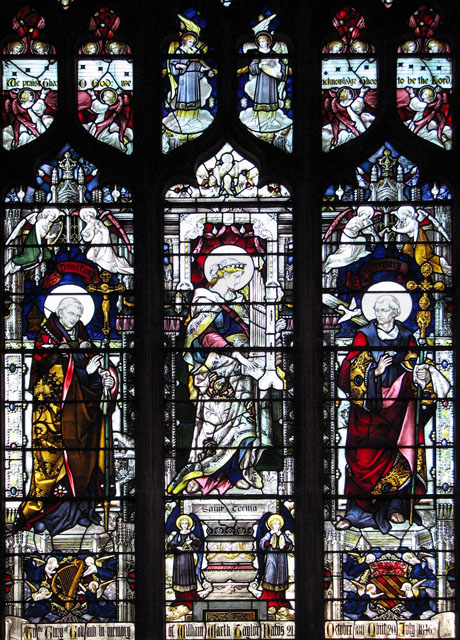St Margaret's church in Kings Lynn - stained glass