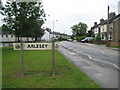 Arlesey: 1951 Festival of Britain town sign