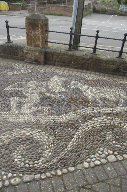 Pebble mosaic