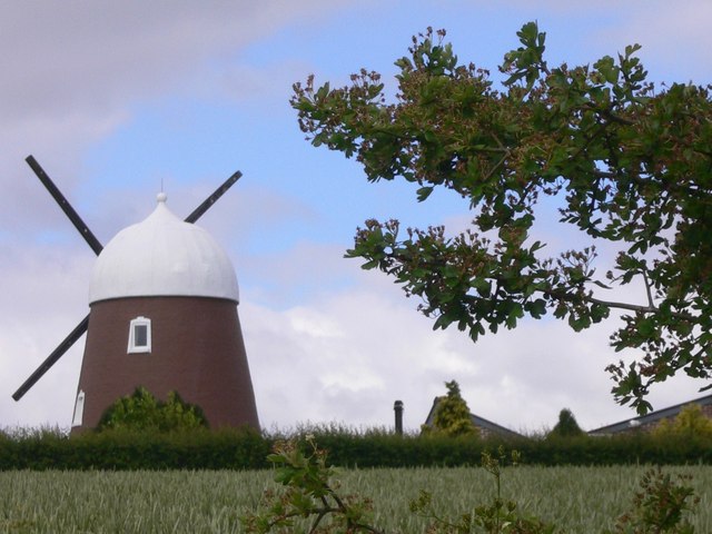 The windmill on Windmill Hill from the east