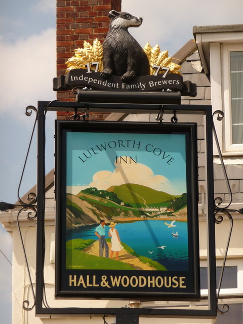 West Lulworth: sign for the Lulworth... © Chris Downer :: Geograph ...