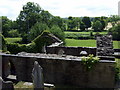 The old church and the river , Llechryd