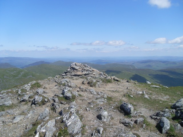 Summit cairn, Stuc a' Chroin