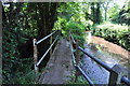 Ford and public walkway at Cwm Dulas