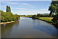 SO2547 : River Wye from the toll bridge at Whitney-on-Wye by Nick Mutton 01329 000000
