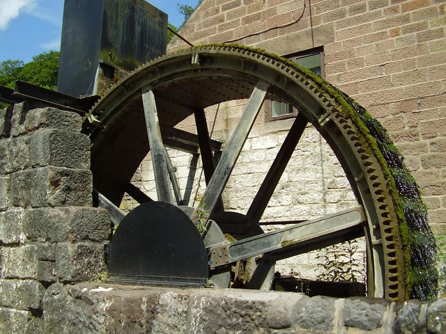 Waterwheel at Cromford © Ashley Dace cc-by-sa/2.0 :: Geograph Britain ...