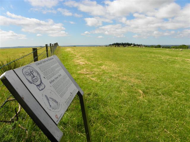Information board, Beltany Stone Circle
