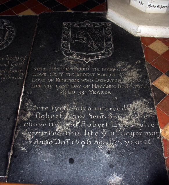 St Margaret, Kirstead, Norfolk - Ledger slab