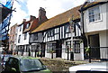 Half timbered cottage, High St