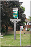 TQ7164 : Wouldham Village Sign by Oast House Archive