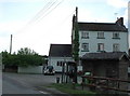 SJ2302 : The Cock Hotel, Forden, Powys by nick macneill