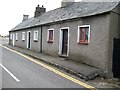 Terraced cottages on the crossroads at Efailnewydd