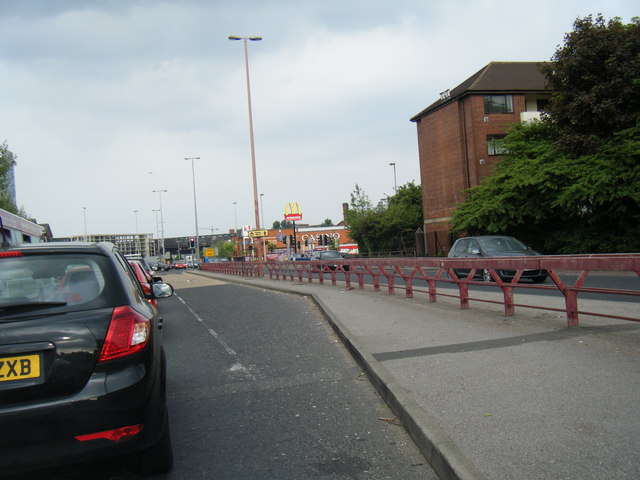 Regent Road approaching Ordsall Lane